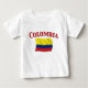 Kolumbien-Flagge 3 Baby T-shirt (Vorderseite)
