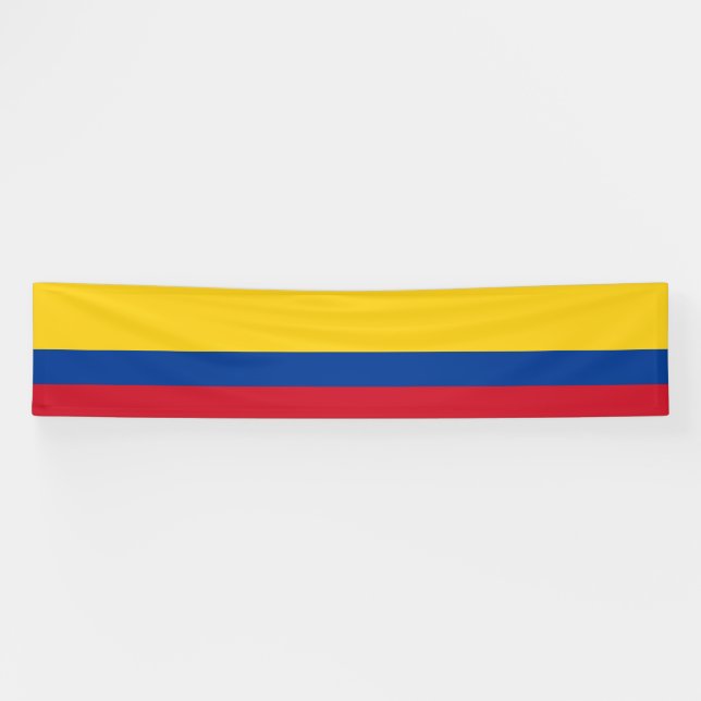 Kolumbien-Flagge Banner (Horizontal)