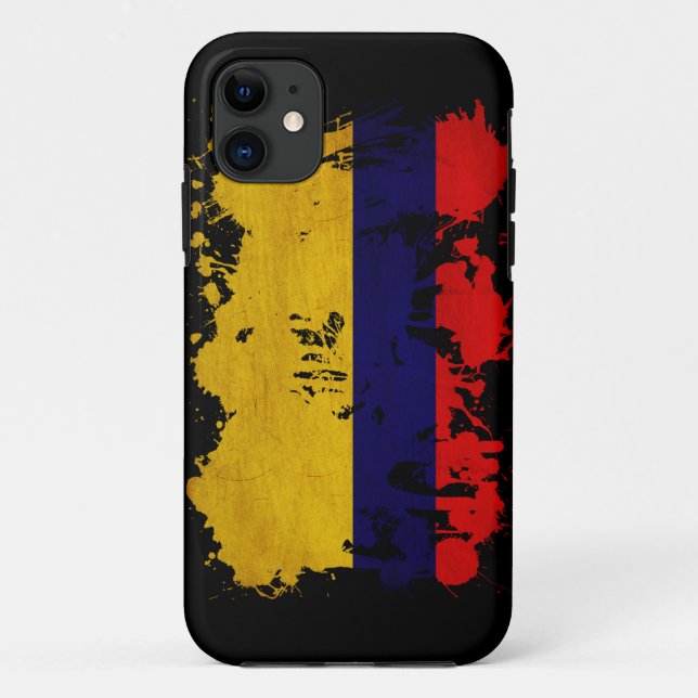 Kolumbien-Flagge Case-Mate iPhone Hülle (Rückseite)