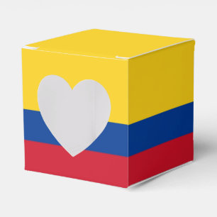 Kolumbien-Flagge Geschenkschachtel