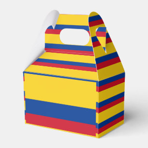 Kolumbien-Flagge Geschenkschachtel