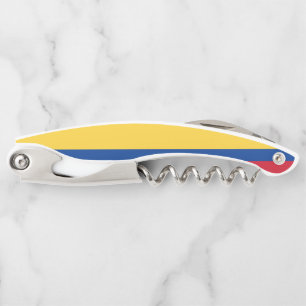 Kolumbien-Flagge Kellnermesser