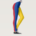 Kolumbien-Flagge Leggings<br><div class="desc">Offizielle Flagge Kolumbiens.</div>