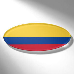 Kolumbien-Flagge Namenschild