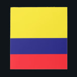 Kolumbien-Flagge Notizblock<br><div class="desc">kolumbianische Flaggen-Designs</div>
