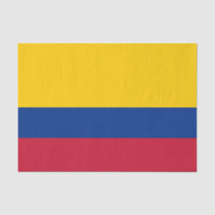 Kolumbien-Flagge Seidenpapier
