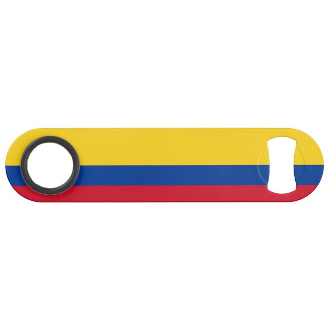 Kolumbien-Flagge Speedflaschenöffner (Vorderseite (Horizontal))