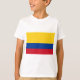 Kolumbien-Flagge T-Shirt (Vorderseite)