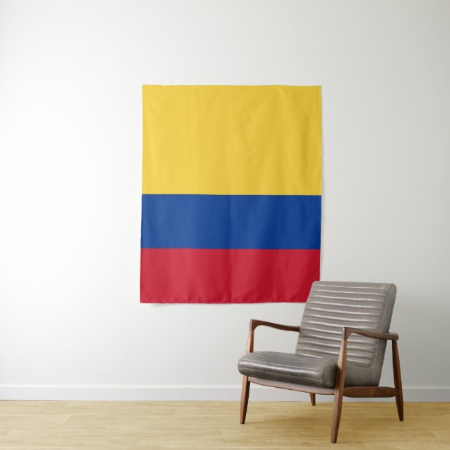 Kolumbien-Flagge Wandteppich (Beispiel)