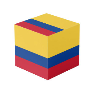 Kolumbien-Flagge Würfel