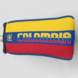 Kolumbien Flaggen Gorgetic Patriotic Golf Head Cov Headcover