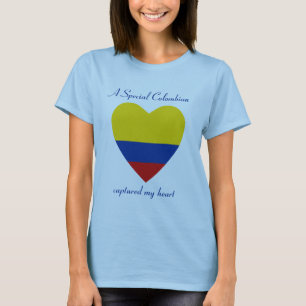Kolumbien-Flaggen-Schatz-T - Shirt