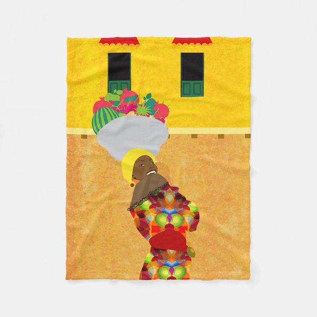 Kolumbien Fleecedecke (Vorderseite)