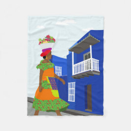 Kolumbien Fleecedecke