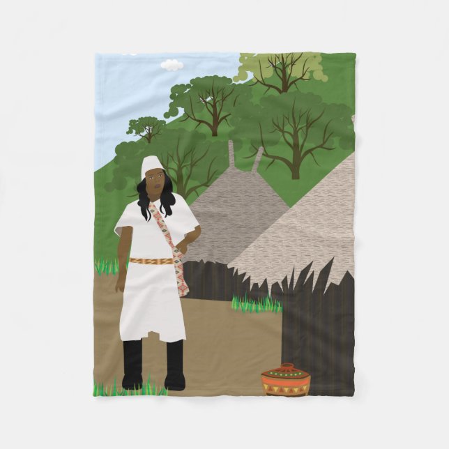 Kolumbien Fleecedecke (Vorderseite)