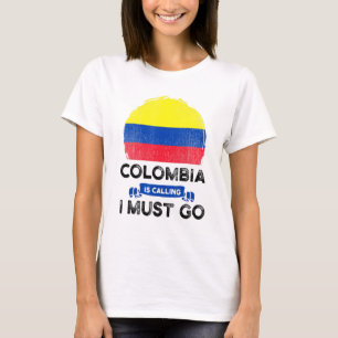 Kolumbien fordert, dass ich zu Kolumbianern flag H T-Shirt