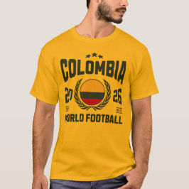 Kolumbien Fußball 2026 T-Shirt