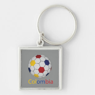 Kolumbien Fußball-Schlüsselanhänger Schlüsselanhänger