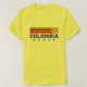 Kolumbien-Fußball T-Shirt (Design vorne)