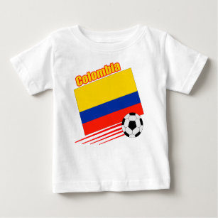 Kolumbien-Fußball-Team Baby T-shirt