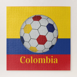 Kolumbien Fußballposter