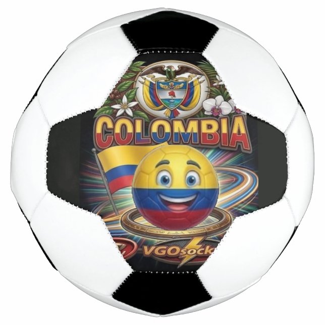 Kolumbien-GBall Fußball (Vorderseite)