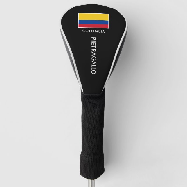 Kolumbien Golf Head Cover Headcover (Vorderseite)