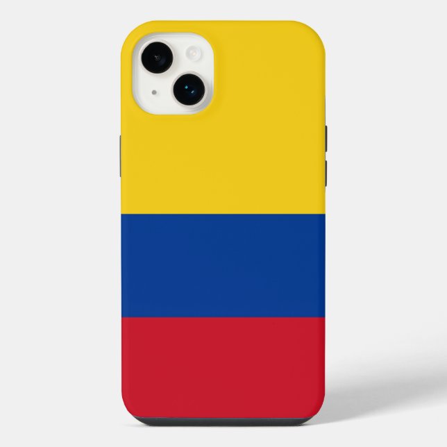 Kolumbien iPhone 14 Plus Hülle (Rückseite)
