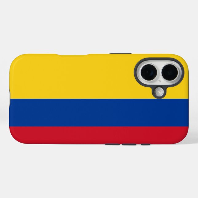 Kolumbien iPhone 16 Hülle (Rückseite (Horizontal))
