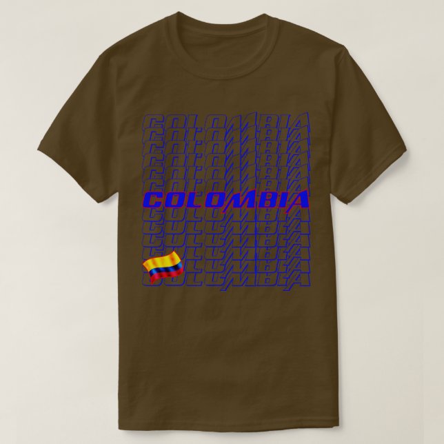Kolumbien - Kaskade T-Shirt (Design vorne)