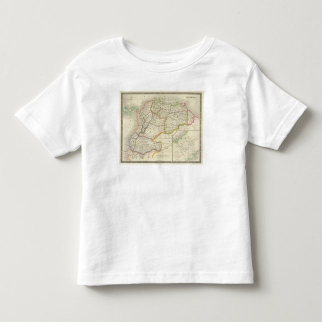 Kolumbien Kleinkind T-shirt (Vorderseite)