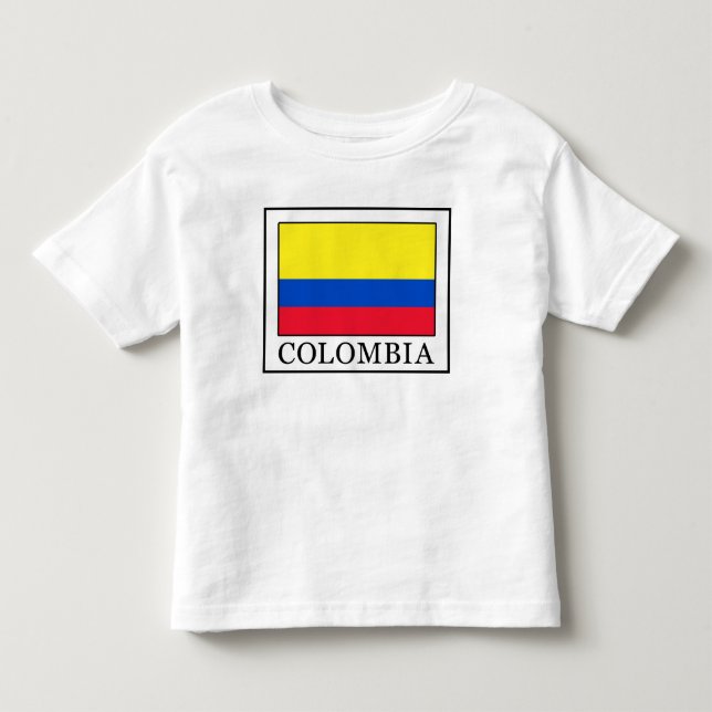 Kolumbien Kleinkind T-shirt (Vorderseite)