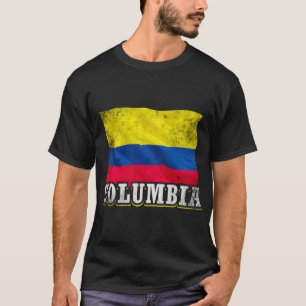 Kolumbien Kolumbianische Flagge T-Shirt