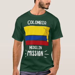 Kolumbien Medellin Mormon LDS-Mission T-Shirt