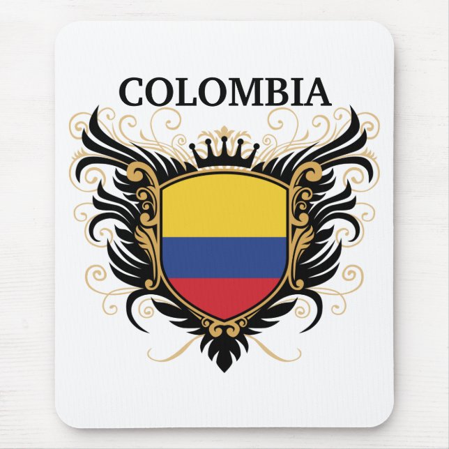 Kolumbien [personifizieren Sie] Mousepad (Vorne)