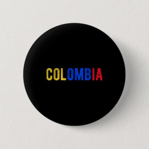 Kolumbien Pride-Flagge Kolumbianische nationale Ex Button