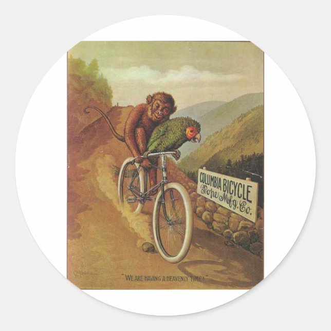 Kolumbien Runder Aufkleber (Vorderseite)
