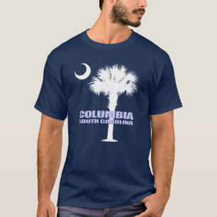 Kolumbien Sc (Palmetto u. Halbmond) T-Shirt