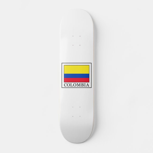 Kolumbien Skateboard (Vorderseite)