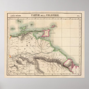 Kolumbien, Südamerika 3 Poster