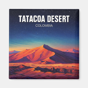 Kolumbien Tatacoa Wüste Night Travel Magnet