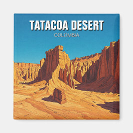 Kolumbien Tatacoa Wüstenreise Magnet