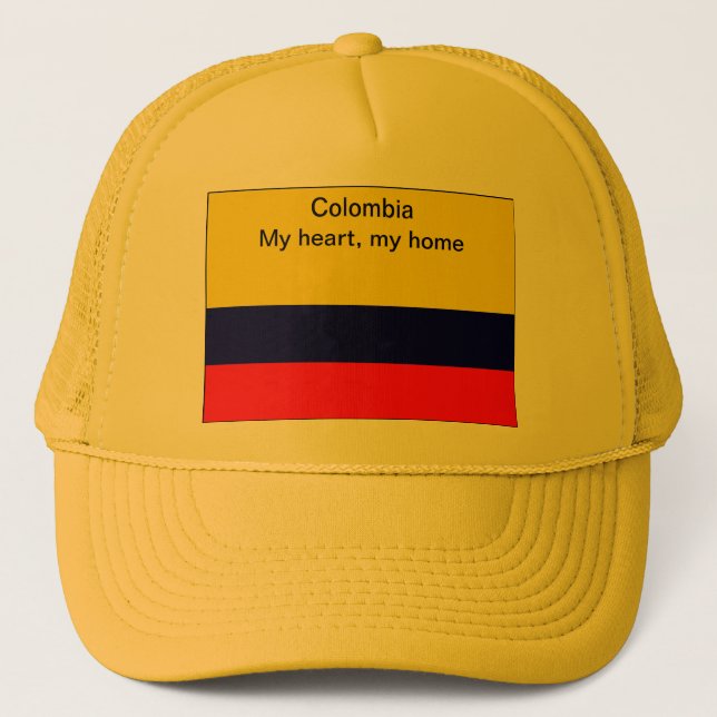 Kolumbien Truckerkappe (Vorderseite)