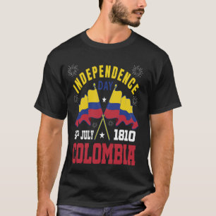 Kolumbien - Unabhängigkeitstag Shirt kolumbianisch