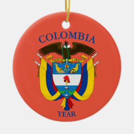 Kolumbien Urlaub Weihnachten Keramik Ornament