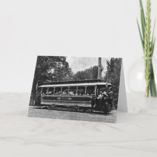 Kolumbienbahnlaufkatze-Gruß-Karte 1900 Karte