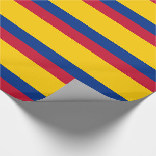 Kolumbienflagge Geschenkpapier