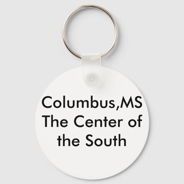 Kolumbus, MSTthe Centre of the South Schlüsselanhänger (Vorderseite)