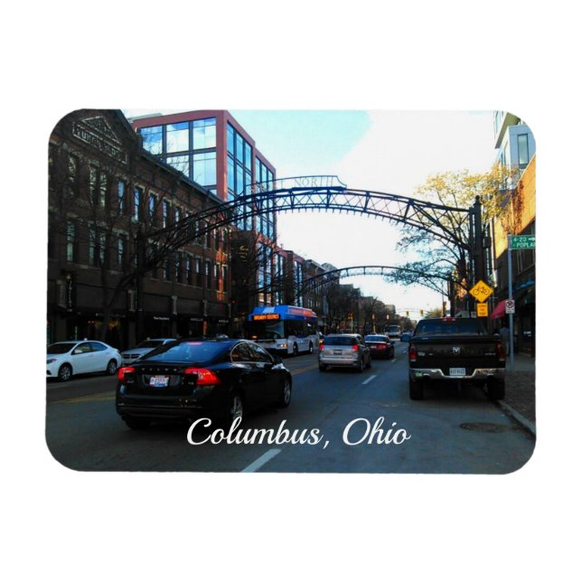 Kolumbus, Ohio Magnet (Horizontal)