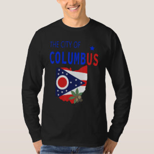Kolumbus Ohio Stadt Italienischer Stolz T-Shirt